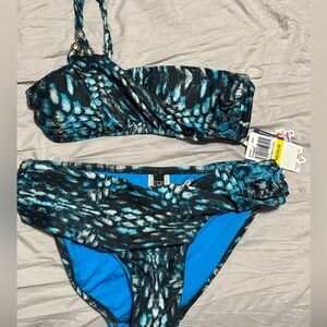 Becca one shoulder two piece bikini